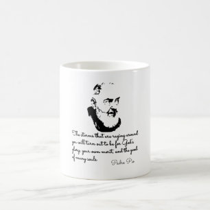 Verbazingwekkende Padre Pio Quotes over het Spirit Koffiemok