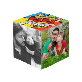 Verbazingwekkende Papa Photo Cube Kubus (Achter hoekig)