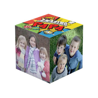 Verbazingwekkende Papa Photo Cube Kubus