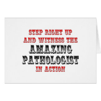 Verbazingwekkende patholoog in actie