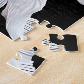 Verbazingwekkende platina vlinder Koi Karper Legpuzzel (Zijkant)