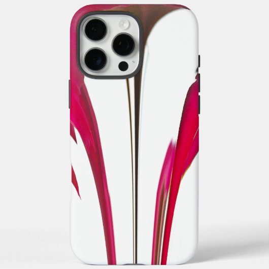 Verbazingwekkende rode roos onder de witte hemel.p Case-Mate iPhone case (Achterkant)