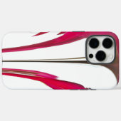 Verbazingwekkende rode roos onder de witte hemel.p Case-Mate iPhone case (Achterkant (horizontaal))