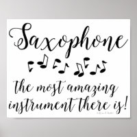 Verbazingwekkende saxofoon