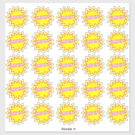 Verbazingwekkende Stickers van Fun Cute Teacher Re