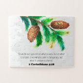 Verbe Bible Mots de Noël Jigsaw Puzzle (Horizontal)