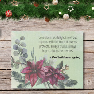 Verbe Biblique de Noël Jigsaw Puzzle