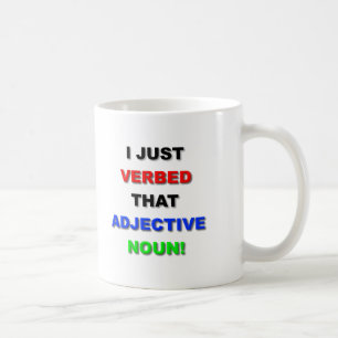 Verbe la tasse drôle de nom