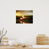 Verbeeld je fantasie-poster poster (Keuken)