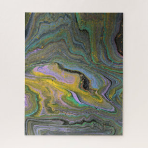 Verbeelding 1 Abstracte Acryl Geode Puzzel