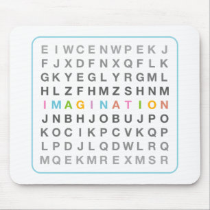 Verbeelding in Puzzle Muismat