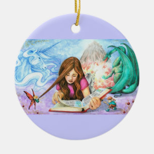 Verbeelding Keramisch Ornament