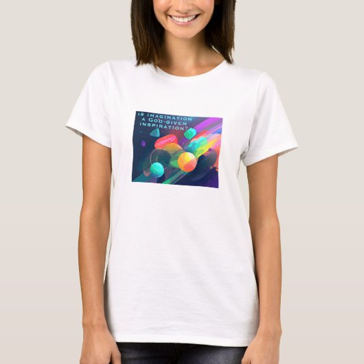 Verbeelding (licht) T-shirt (Voorkant)