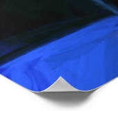 Verbeelding oplossen Abstract verfijnd Poster (Hoek)