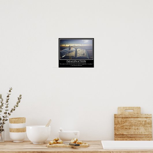 Verbeelding Poster (Keuken)