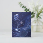 Verbeelding van de vlucht briefkaart (Staand voorkant)