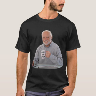 Verberg de pijn Harold Coffee - Meme Funny Trendi T-shirt