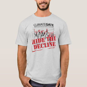 Verberg de Weigering - Climategate T-shirt
