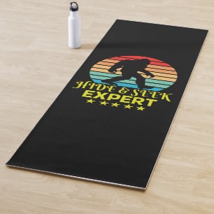 Verberg en zoek expert Bigfoot Grappig Yogamat