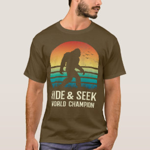 Verberg en zoek wereldkampioen Retro Silhoue T-shirt
