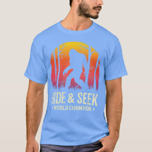 Verberg en zoek wereldkampioen Sunset Silhouet T-shirt