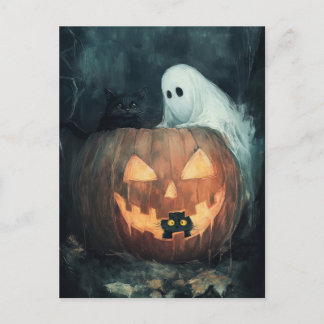 Verbergen en zoeken briefkaart