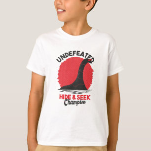Verbergen en zoeken+Nessie+Best Cadeau T-shirt