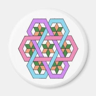 Verbergen Sterren Rangoli Magneet