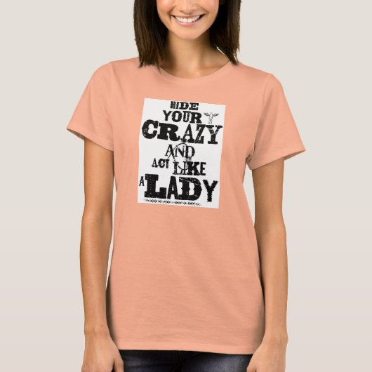 VERBERGEN UW CRAZY T-SHIRT (Voorkant)