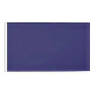 Verbeter uw interieur met een stijlvol blauw naambadge