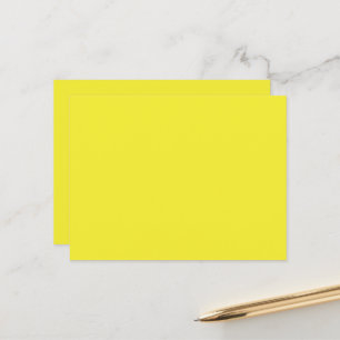 Verbeter uw ontwerp met gele achtergrond briefkaart