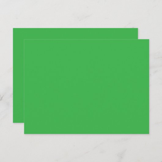 Verbeter uw website met een groene achtergrond briefkaart (Voorkant / Achterkant)