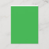 Verbeter uw website met een groene achtergrond visitekaartje (Voorkant)