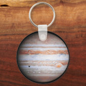 VERBETERD afbeelding Jupiter Cassini flyby NASA Sleutelhanger (Voorkant)