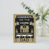 Verbetering van het Huis Felicitaties Kaart (Staand voorkant)