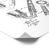 Verbetering van het octrooi op tabaksbuizen poster (Hoek)