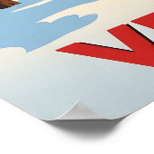 Verbier, Zwitserland – Alpine Ski Resort Poster (Hoek)