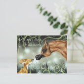 Verbijsterd door schoonheid briefkaart (Staand voorkant)