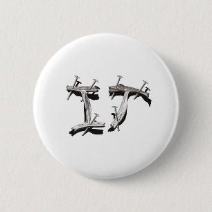 verbijsterd ronde button 5,7 cm