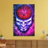 "Verbijsterde geest" Canvas Afdruk (Insitu (Woonkamer))