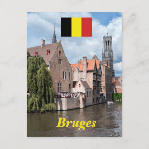 Verbijsterend! Brugge - België Briefkaart