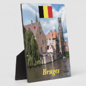 Verbijsterend! Brugge - België Fotoplaat (Zijkant)