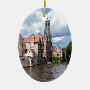 Verbijsterend! Brugge - België Keramisch Ornament