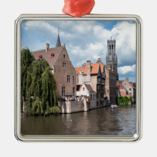 Verbijsterend! Brugge - België Metalen Ornament