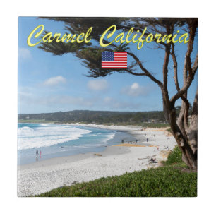 Verbijsterend! CARMEL CALIFORNIA USA Tegeltje