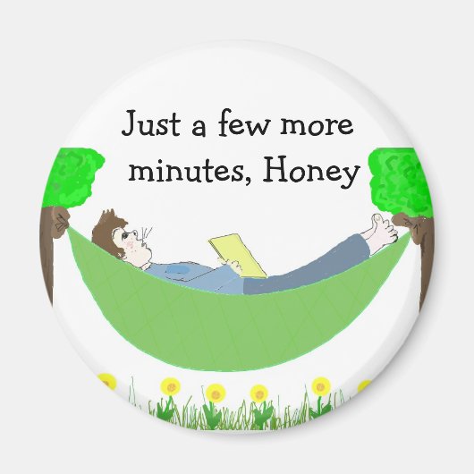 Verbijsterend in de Hammock Magneet (Voorkant)