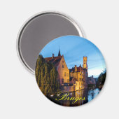 Verbijsterend! Medieval Brugge - Pro Foto Magneet (Voorkant / Achterkant)