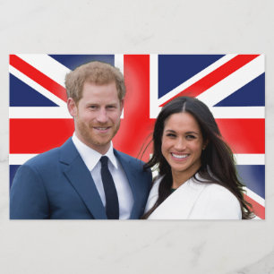 Verbijsterend! Prince Harry en Meghan Markle Briefpapier