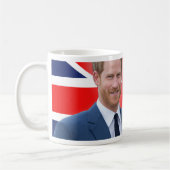 Verbijsterend! Prince Harry en Meghan Markle Koffiemok (Links)