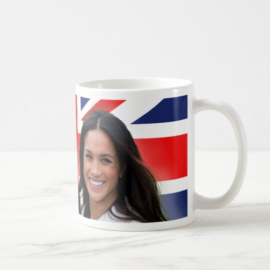 Verbijsterend! Prince Harry en Meghan Markle Koffiemok (Rechts)